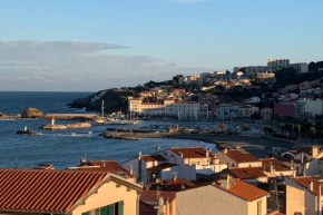 Attique à Banyuls - vue mer et montagne